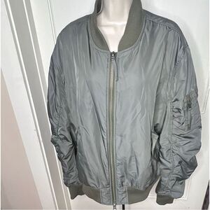 PacSun Army Green Bomber Jacket Size XL